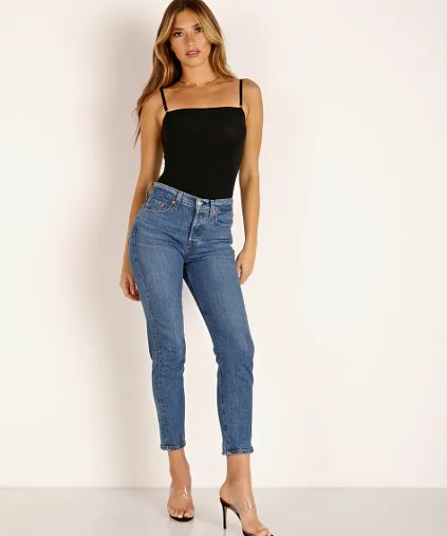 Commando Bodysuits | Tops>Classic Strapless Bodysuit Black