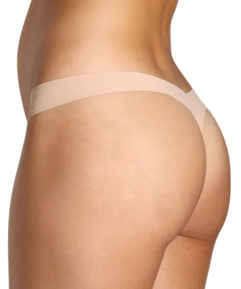 Commando Panties>Classic Tiny Thong True Nude