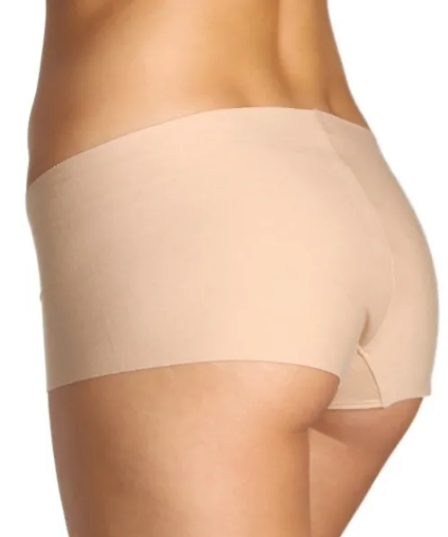 Commando Panties>Cotton Boy Short True Nude
