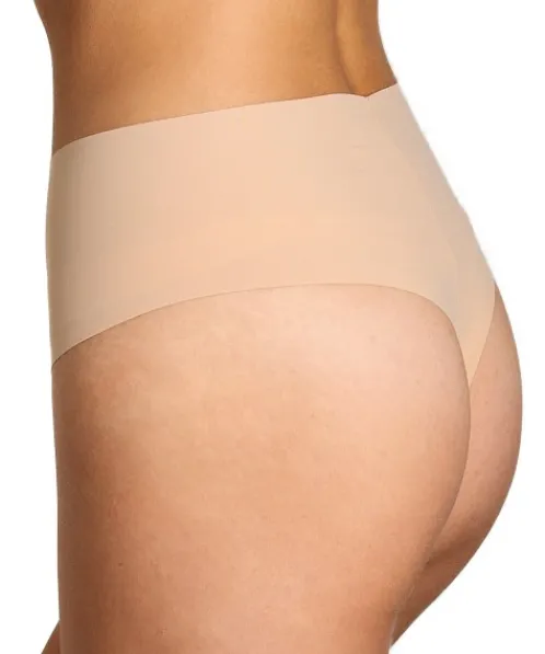 Commando Panties>High Rise Thong True Nude