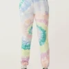 Daydreamer Pants>LA Eye Sweatpant Prismatic Tie Dye