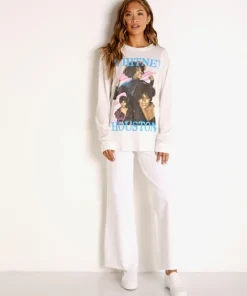 Daydreamer Tops>Whitney Houston Dance w/ Somebody Long Sleeve Vinta