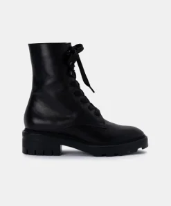 Dolce Vita Boots>CLEAR Sustainable Lottie Combat Boot Black