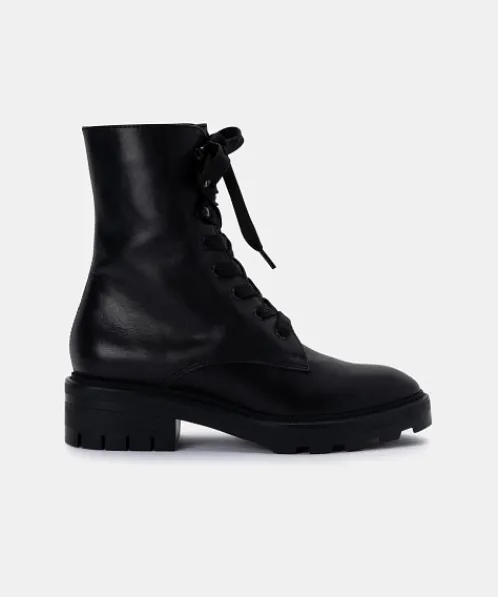 Dolce Vita Boots>CLEAR Sustainable Lottie Combat Boot Black