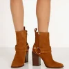 Dolce Vita Boots>Isara Suede Boot Brown