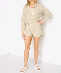 DONNI. Shorts>Nylon Short Stone