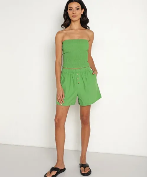 DONNI. Shorts>Pop Boxer Matcha