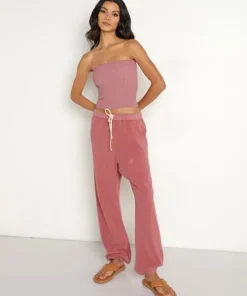 DONNI. Tops>Pop Tube Rhubarb