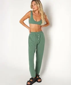 DONNI. Pants | Pants>Sweater Henley Sweatpants Kelly