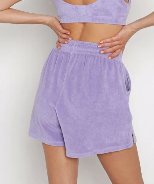 DONNI. Shorts | Shorts>Terry Henley Short Lilac