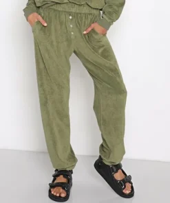 DONNI. Pants | Pants>Terry Henley Sweatpant Basil