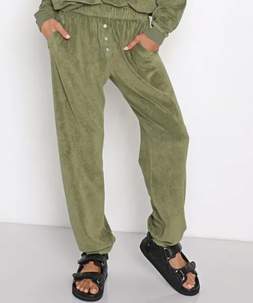 DONNI. Pants | Pants>Terry Henley Sweatpant Basil