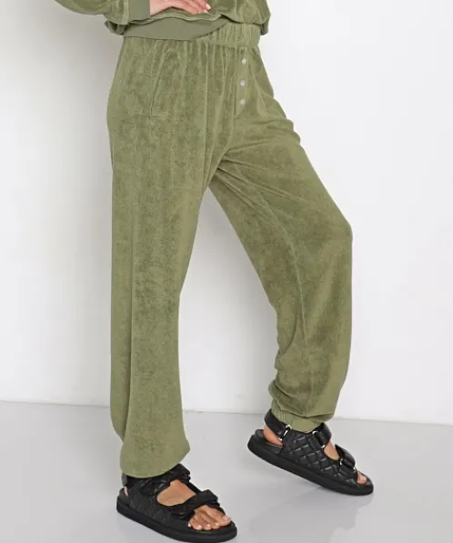 DONNI. Pants | Pants>Terry Henley Sweatpant Basil