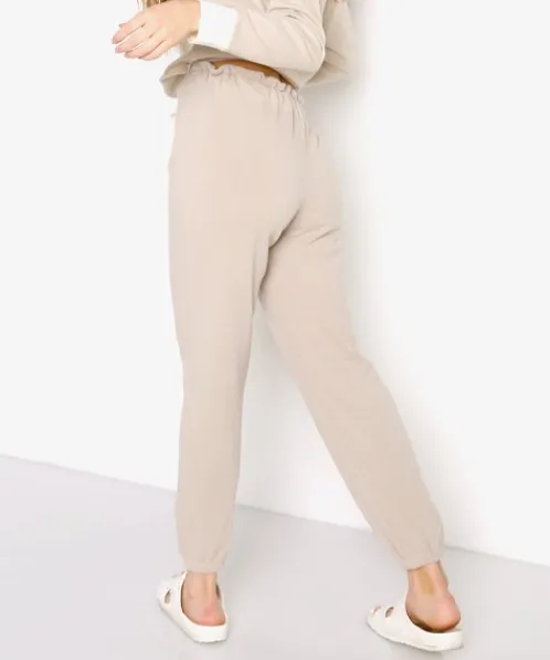 DONNI. Pants>Vintage Fleece Gem Sweatpant Stone