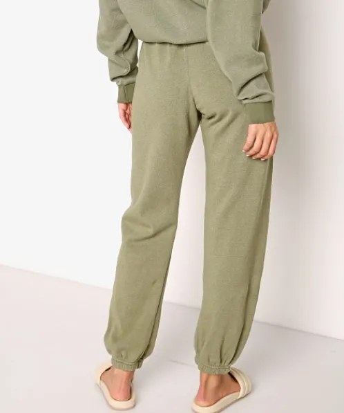 DONNI. Pants>Vintage Fleece Gem Sweatpant Basil