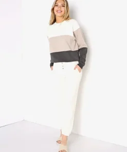 DONNI. Pants>Vintage Fleece Jogger Cream