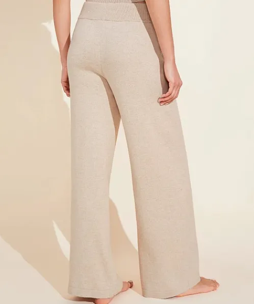 Eberjey Pants>Recycled Sweater Pant Oat
