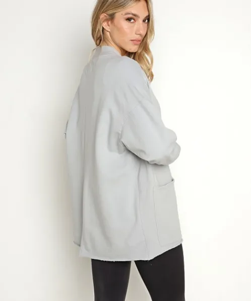 Electric & Rose Knits>Electric & Rose Dresden Cardigan Thunder Grey