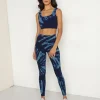 Electric & Rose Sports Bras>Electric & Rose Fairfax Bra Rhythm Indigo/Washed Blue