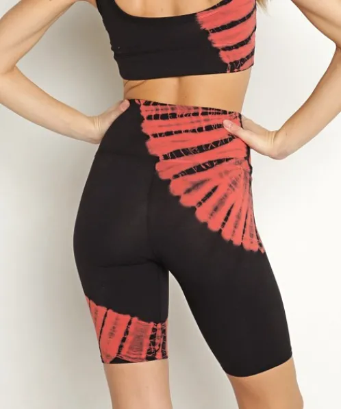 Electric & Rose Bottoms>Electric & Rose Medano Biker Arid Onyx/Coral