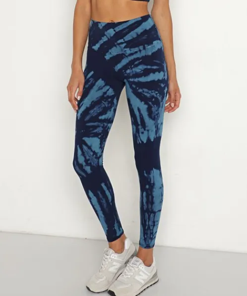 Electric & Rose Bottoms>Electric & Rose Sunset Legging Rhythm Indigo/Washed Blue