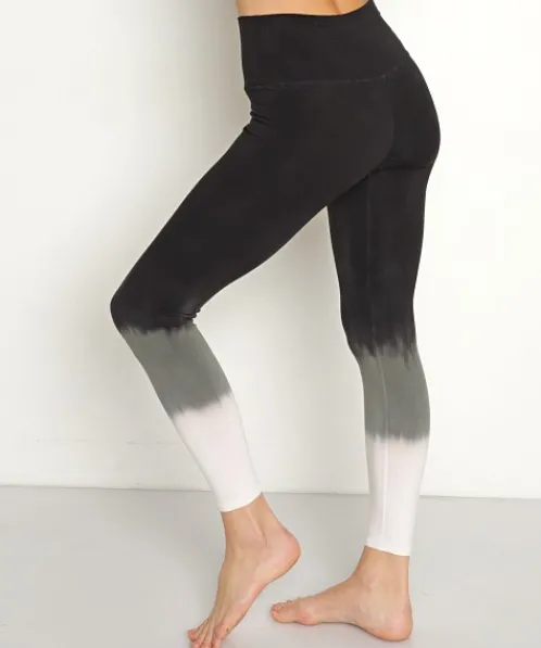 Electric & Rose Bottoms>Electric & Rose Sunset Legging Harmony Onyx/Verde/Cloud