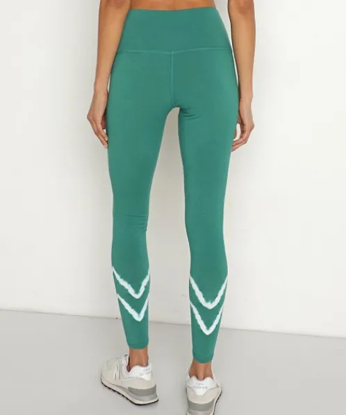 Electric & Rose Bottoms>Electric & Rose Sunset Legging Chevron Kelly/Cloud