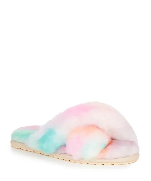 EMU Australia Slippers>Mayberry Slipper Tie Dye Fairy Floss