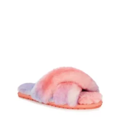 EMU Australia Slippers>Mayberry Tril Slipper Coral Tie Dye