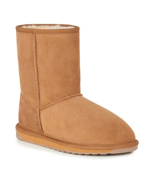 EMU Australia Boots | Slippers>Stinger Lo Waterproof Boot Chestnut