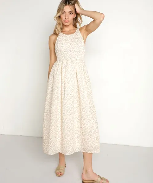 En Saison Dresses>Lucia Dress Natural
