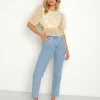 En Saison Tops>Organza Audrey Top Yellow