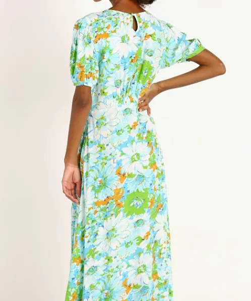 Faithfull the Brand Dresses>Beline Midi Dress Gardone Floral