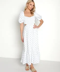 Faithfull the Brand Dresses>Bloom Midi Dress Cario Floral