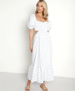 Faithfull the Brand Dresses>Bloom Midi Dress Cario Floral