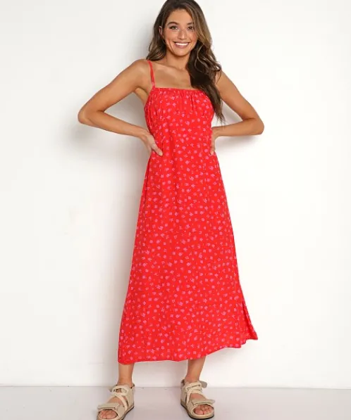 Faithfull the Brand Dresses>Carioca Midi Dress