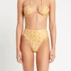 Faithfull the Brand Bikinis>Catania Bikini Top Cefalu Print