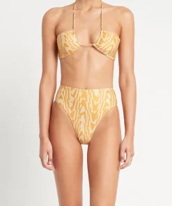 Faithfull the Brand Bikinis>Catania Bikini Top Cefalu Print