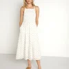 Faithfull the Brand Dresses>Claretta Midi Dress Cairo Floral