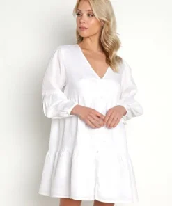 Faithfull the Brand Dresses>Dija Mini Dress White