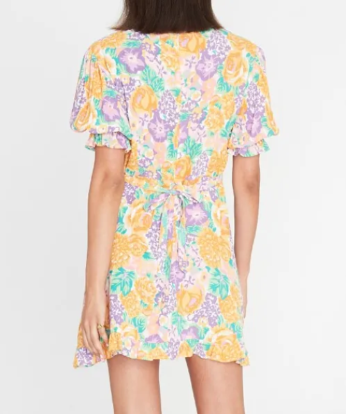Faithfull the Brand Dresses>Florence Mini Dress Ade Floral