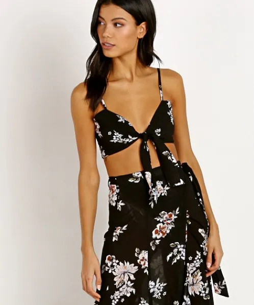 Faithfull the Brand Tops>Garnier Top Chelsea Floral