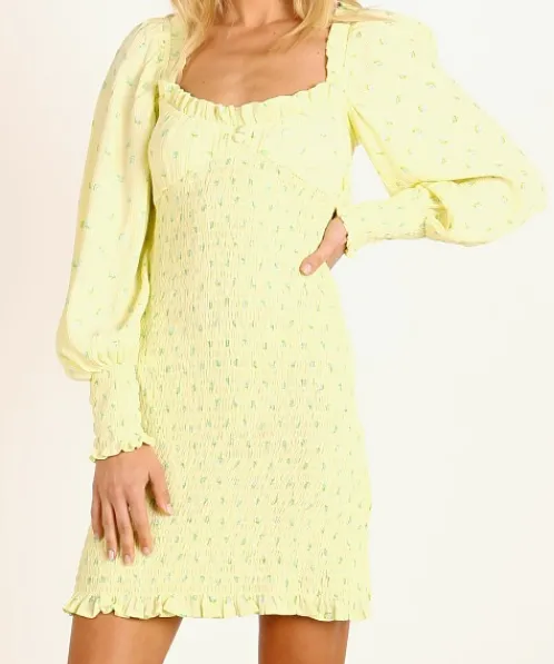 Faithfull the Brand Dresses>Gombardy Mini Dress Bisset Floral