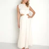 Faithfull the Brand Dresses>Las Flores Maxi Dress Plain Shell
