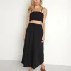 Faithfull the Brand Tops>Liya Top Plain Black