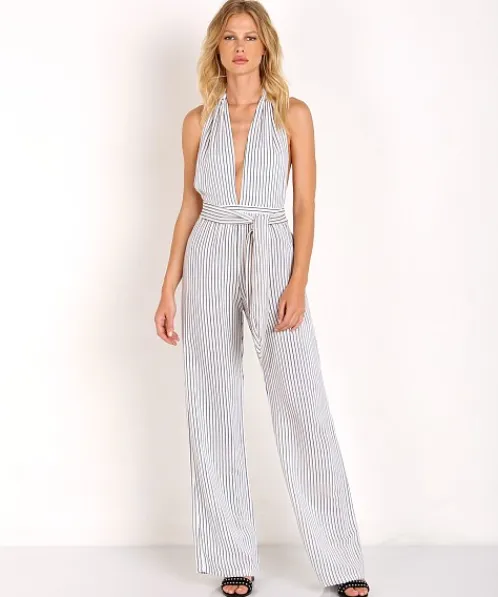 Faithfull the Brand Rompers>Lola Jumpsuit Sea Salt