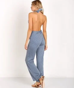 Faithfull the Brand Rompers>Lola Jumpsuit Saville Print Blue