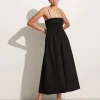 Faithfull the Brand Dresses>Marieka Midi Dress Black