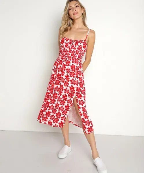 Faithfull the Brand Dresses>Orsitta Midi Dress La Presa Floral