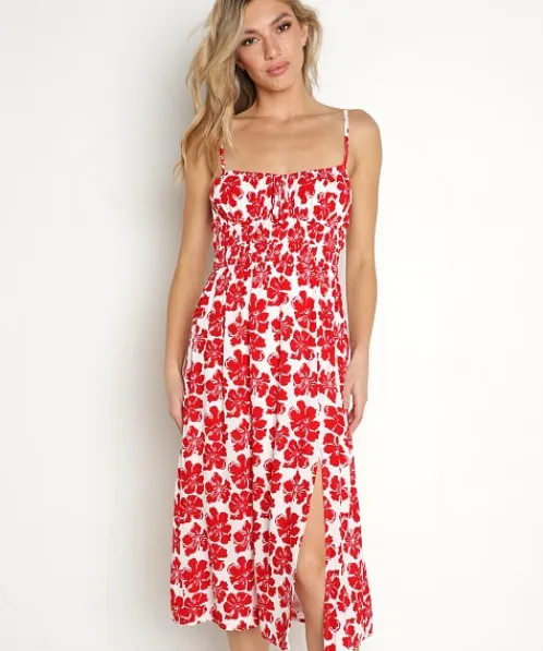 Faithfull the Brand Dresses>Orsitta Midi Dress La Presa Floral